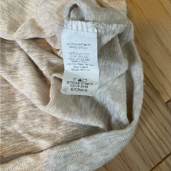 Sheer Angel Wing on back Top S - Picture 6 of 6